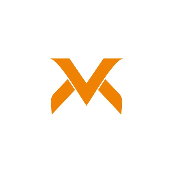 Písmeno Jednoduchá Křivka Geometrický Jasný Design Logo Vektor — Stockový vektor
