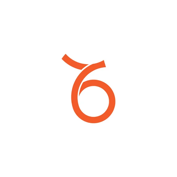 Номер Обертати Символ Логотип Вектор — стоковий вектор