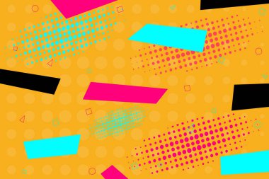 Sosyal ağ tarzında renkli modern arkaplan. Dijital arka plan. Dere kapağı. Sosyal medya konsepti. Vektör çizimi. EPS10