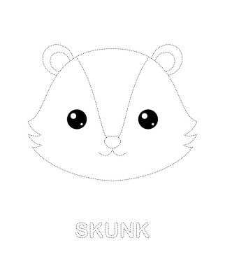 Çocuklar için kokarca izleme çizelgesi