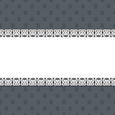 Pankart, poster ve tebrik kartı çerçeveli Zebra