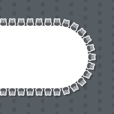 Sancak, poster ve tebrik kartı çerçeveli gergedanlar