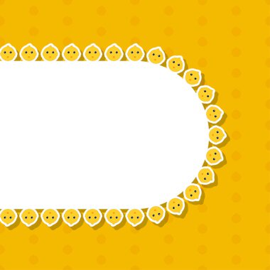 Pankart, poster ve tebrik kartı çerçeveli tavuk.