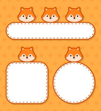 Fox 'la birlikte şirin bir pankart.