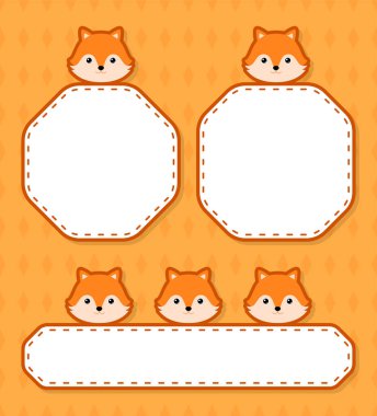 Fox 'la birlikte şirin bir pankart.