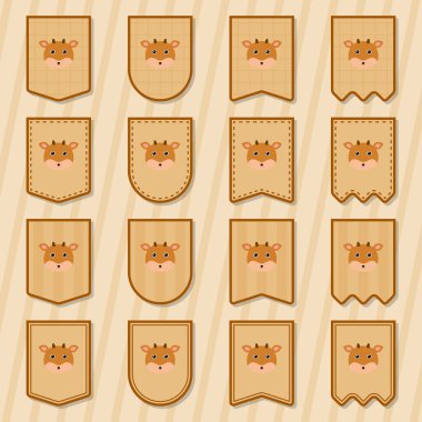 Geyik ile not etiketi ayarlandı