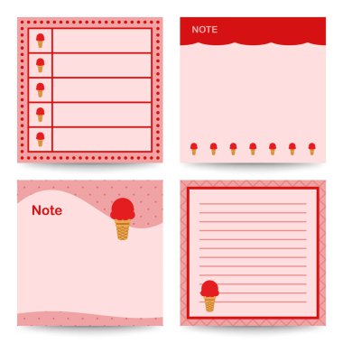 Dondurmalı kare not defterleri