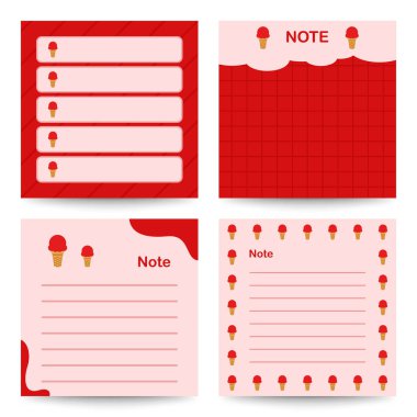 Dondurmalı kare not defterleri