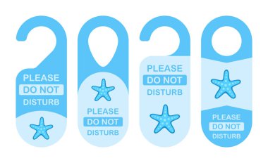 Denizyıldızıyla otel askısı tabelası