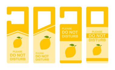 Lemon 'la otel askısı tabelası