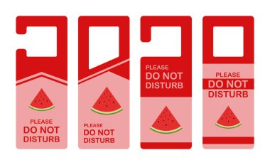 Karpuzlu otel askısı tabelası.