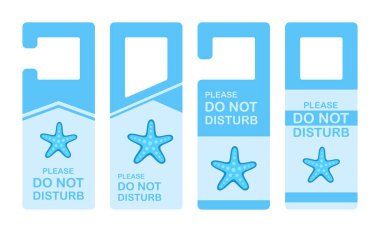 Denizyıldızıyla otel askısı tabelası