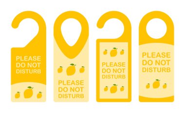 Lemon 'la otel askısı tabelası