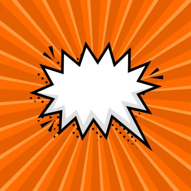 El yapımı konuşma baloncukları izole