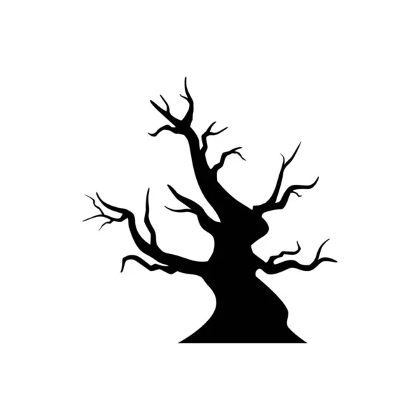 Árvore Isolada Sobre Fundo Branco — Vetor de Stock