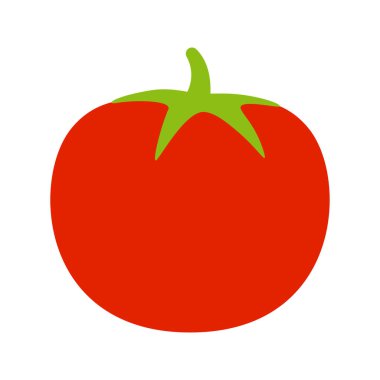 Beyaz arkaplanda izole edilmiş domates