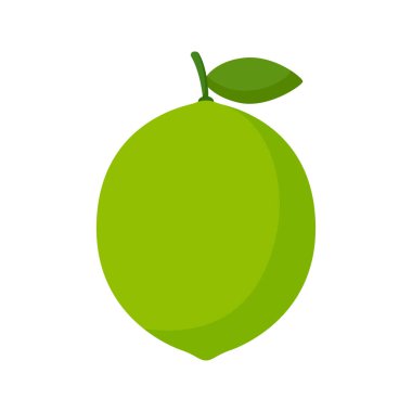 beyaz arkaplanda izole kireç