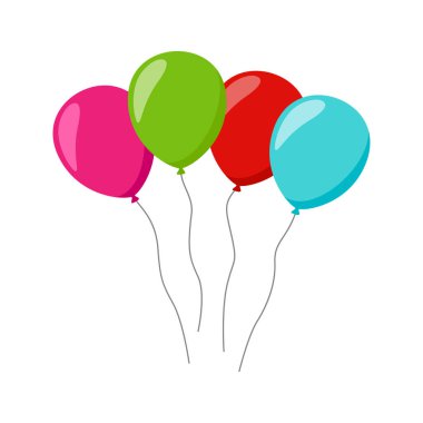 Beyaz arka plan üzerinde izole balon