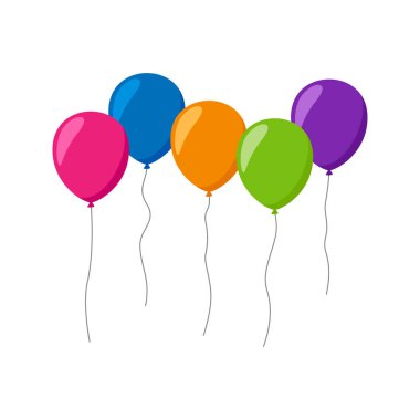 Beyaz arka plan üzerinde izole balon