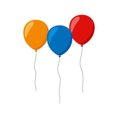 Beyaz arka plan üzerinde izole balon