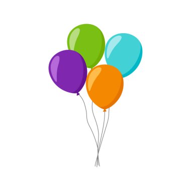 Beyaz arka plan üzerinde izole balon