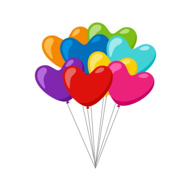 Beyaz arka plan üzerinde izole balon