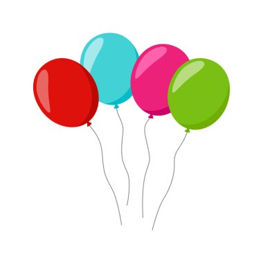 Beyaz arka plan üzerinde izole balon