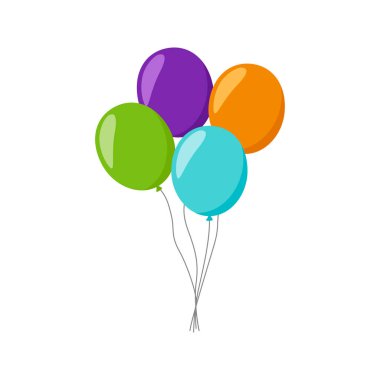 Beyaz arka plan üzerinde izole balon