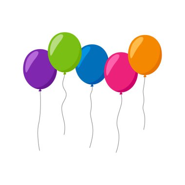 Beyaz arka plan üzerinde izole balon