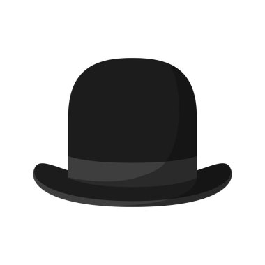 Beyaz arkaplanda izole edilmiş şapka