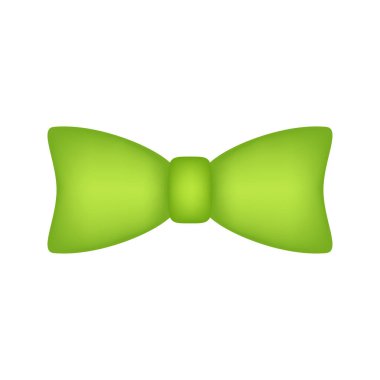 Beyaz arka plan üzerinde izole papyon