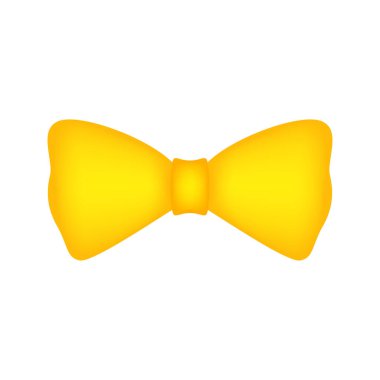 Beyaz arka plan üzerinde izole papyon