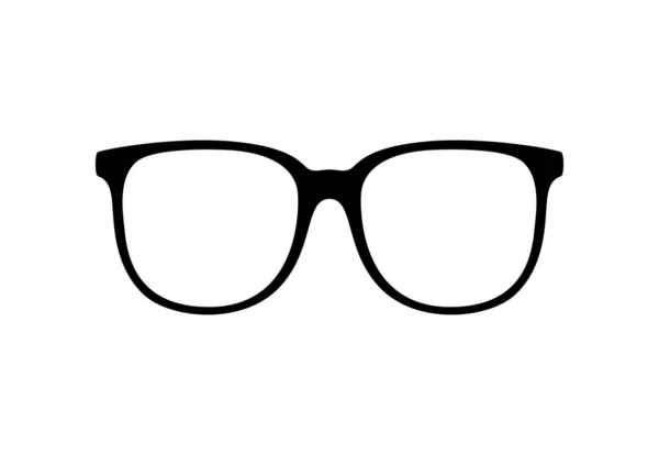 Brille Isoliert Auf Weißem Hintergrund — Stockvektor