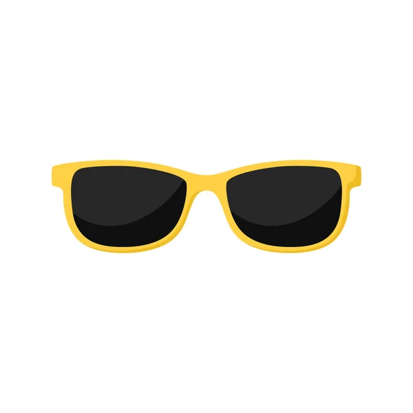 Gafas Aisladas Sobre Fondo Blanco — Vector de stock