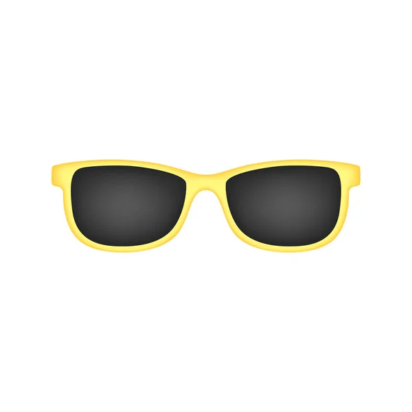 Gafas Aisladas Sobre Fondo Blanco — Vector de stock