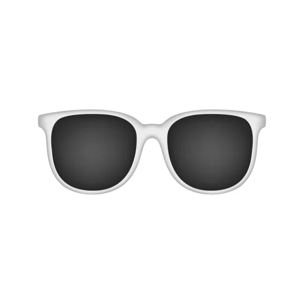 Gafas Aisladas Sobre Fondo Blanco — Vector de stock