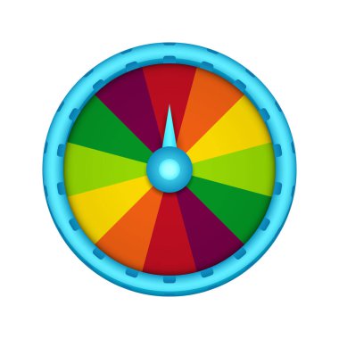 Fortune Wheel isolated on white background