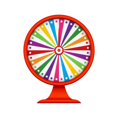 Fortune Wheel isolated on white background