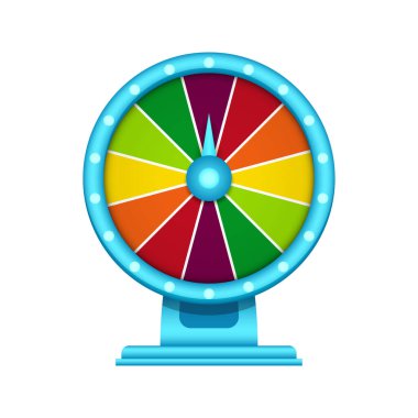 Fortune Wheel isolated on white background
