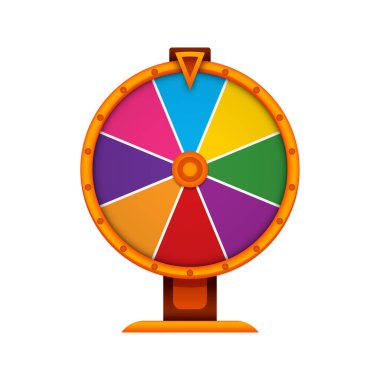 Fortune Wheel isolated on white background