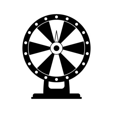 Fortune Wheel isolated on white background