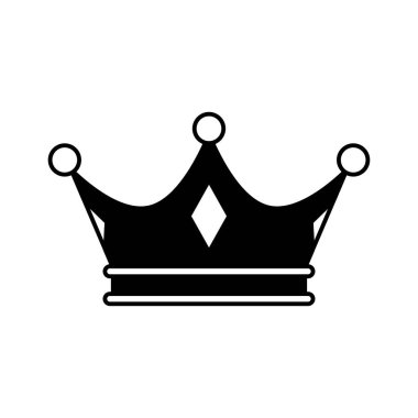 Beyaz arka plan üzerinde izole taç