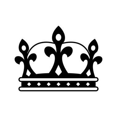 Beyaz arka plan üzerinde izole taç