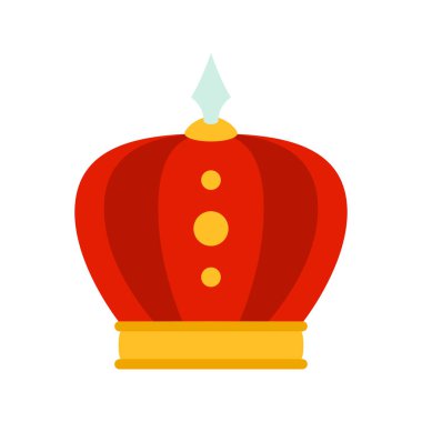 Beyaz arka plan üzerinde izole taç