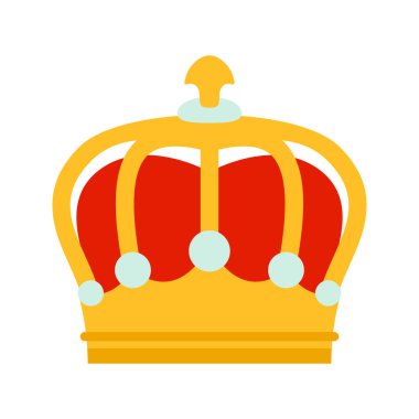 Beyaz arka plan üzerinde izole taç