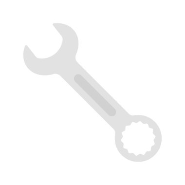 Beyaz arkaplanda izole edilmiş anahtar