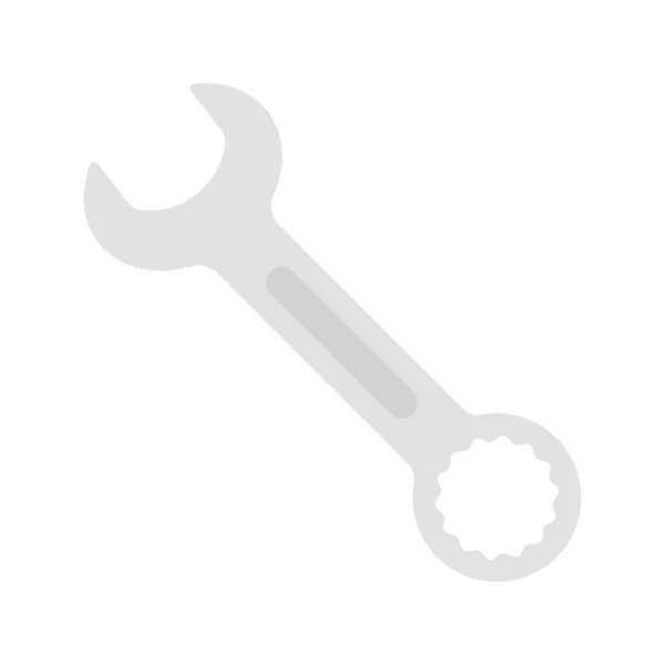 Spanner Aislado Sobre Fondo Blanco — Vector de stock