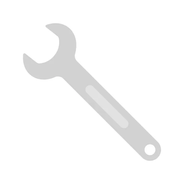 Spanner Aislado Sobre Fondo Blanco — Vector de stock