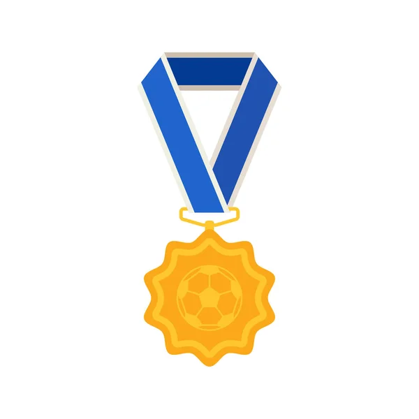 Медаль Белом Фоне — стоковый вектор