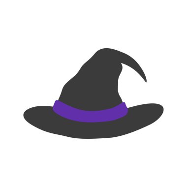 Beyaz arka plan üzerinde izole Sihirbazı şapka